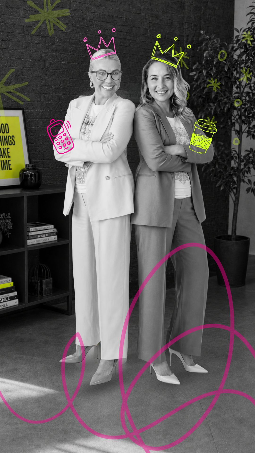 Kristen and Mia