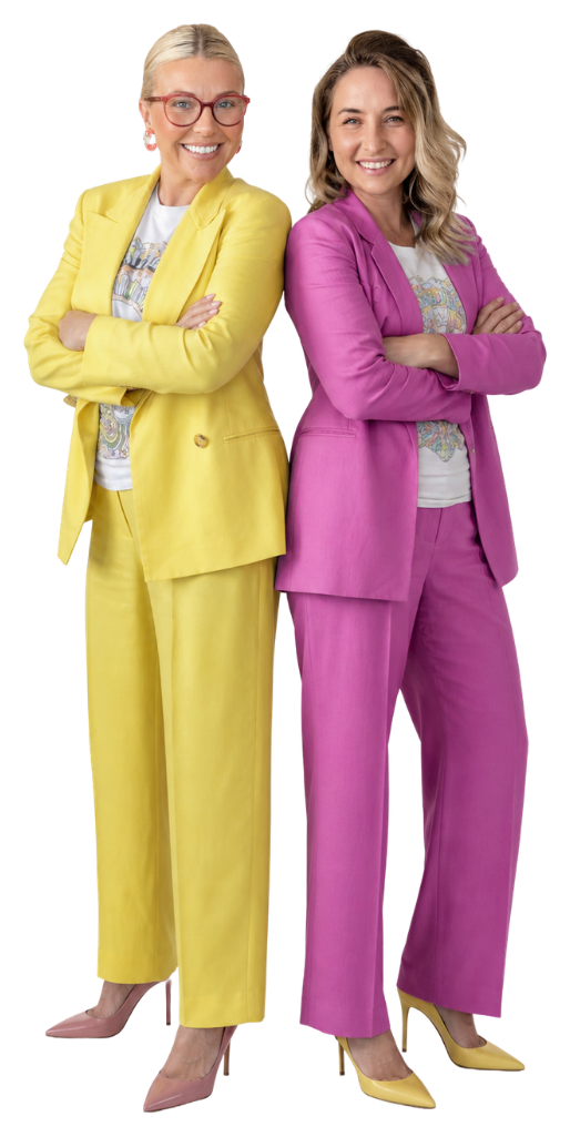 Mia Steel and Kristen Werner, co-founders of Hive Hub Collective